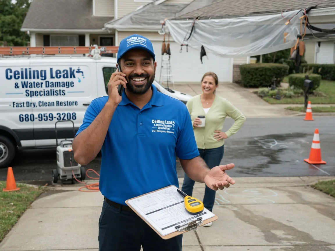 Ceiling Leak Cleanup Henry, VA FAQs